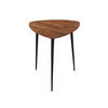 COUCHTISCH ELSA - Schwarz/Braun, Holz/Metall (60/60/57cm) - SAM
