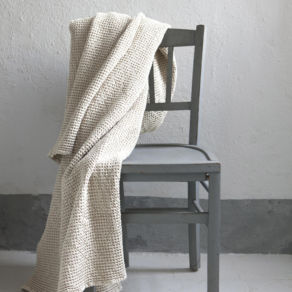 BETTÜBERWURF Maia kreide 280 x 260 cm - Weiß, Textil (260/280cm) - Vivaraise
