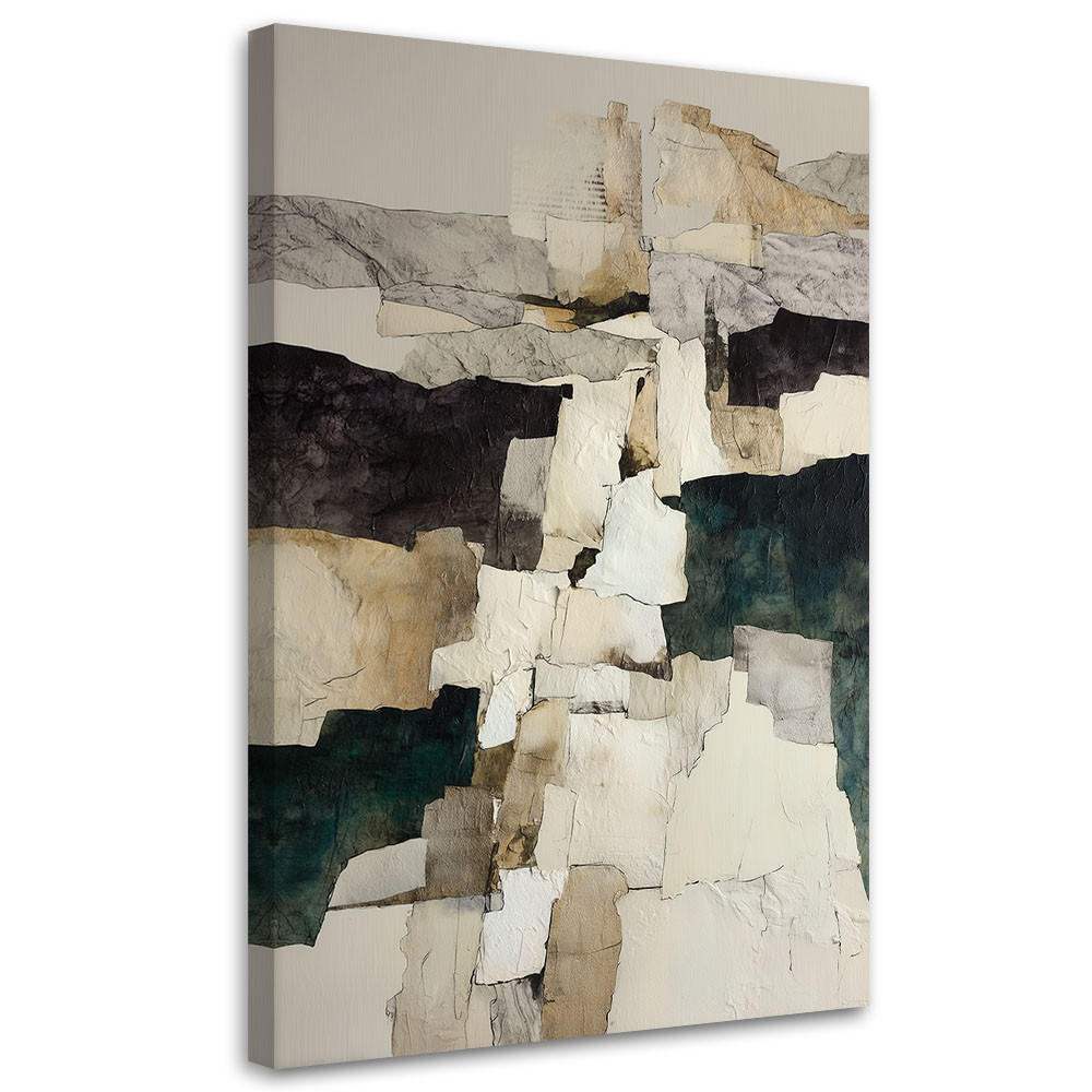 Feeby Leinwandbild, Beige 70x100 cm