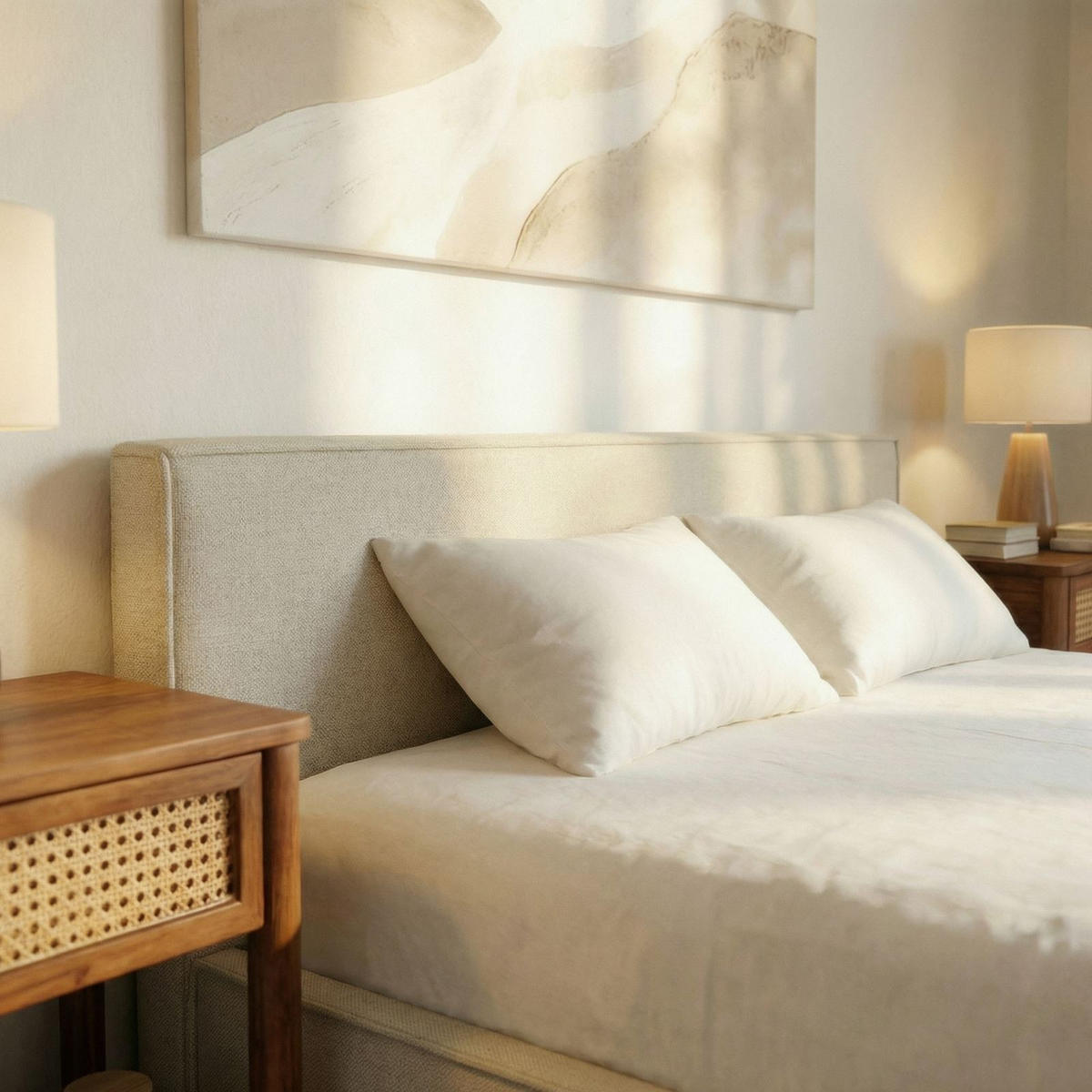 POLSTERBETT PESARO 160x200 cm beige - Beige, Textil (160/200cm) - IDIMEX