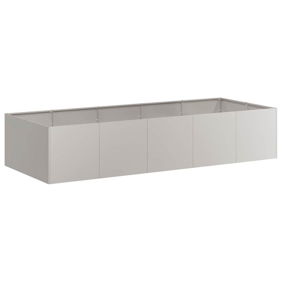 PFLANZKÜBEL Rostig 200/80/40 Cm Wetterfester Stahl - Rostfarben, Metall (80/40/200cm) - vidaXL