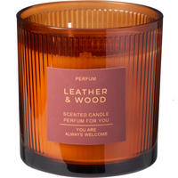 DUFTKERZE 28 Std. Brenndauer Fodu 10/10/10 cm - Orange, Paraffin (10/10cm) - Home Styling Collection