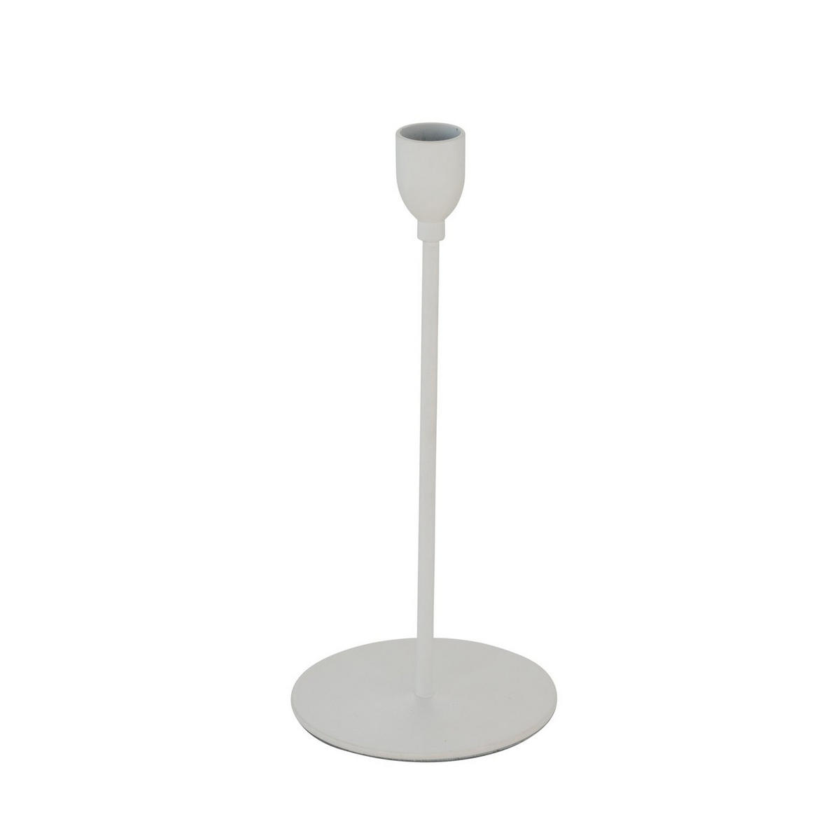 METALLKERZENHALTER 3er Set Malte - Weiß, Metall (10/33/10cm) - Boltze Home