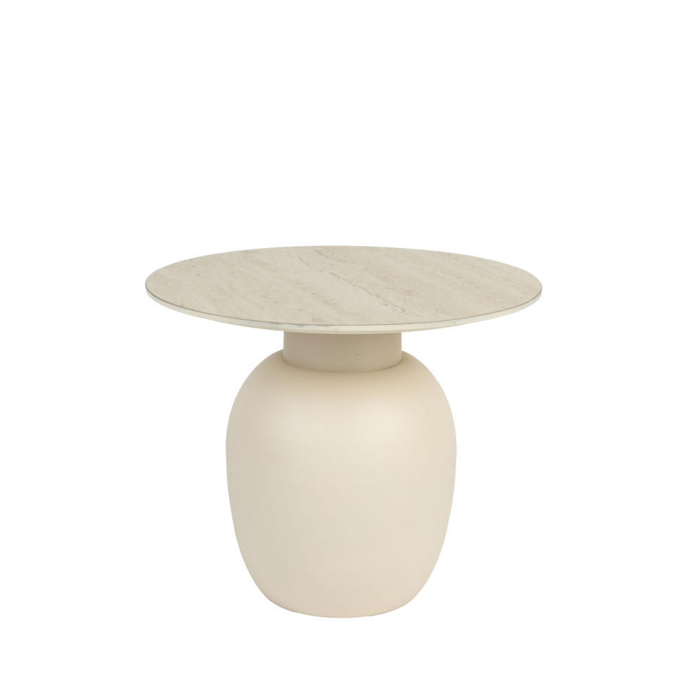 Drawer Beistelltisch Beige 50x42x50 cm