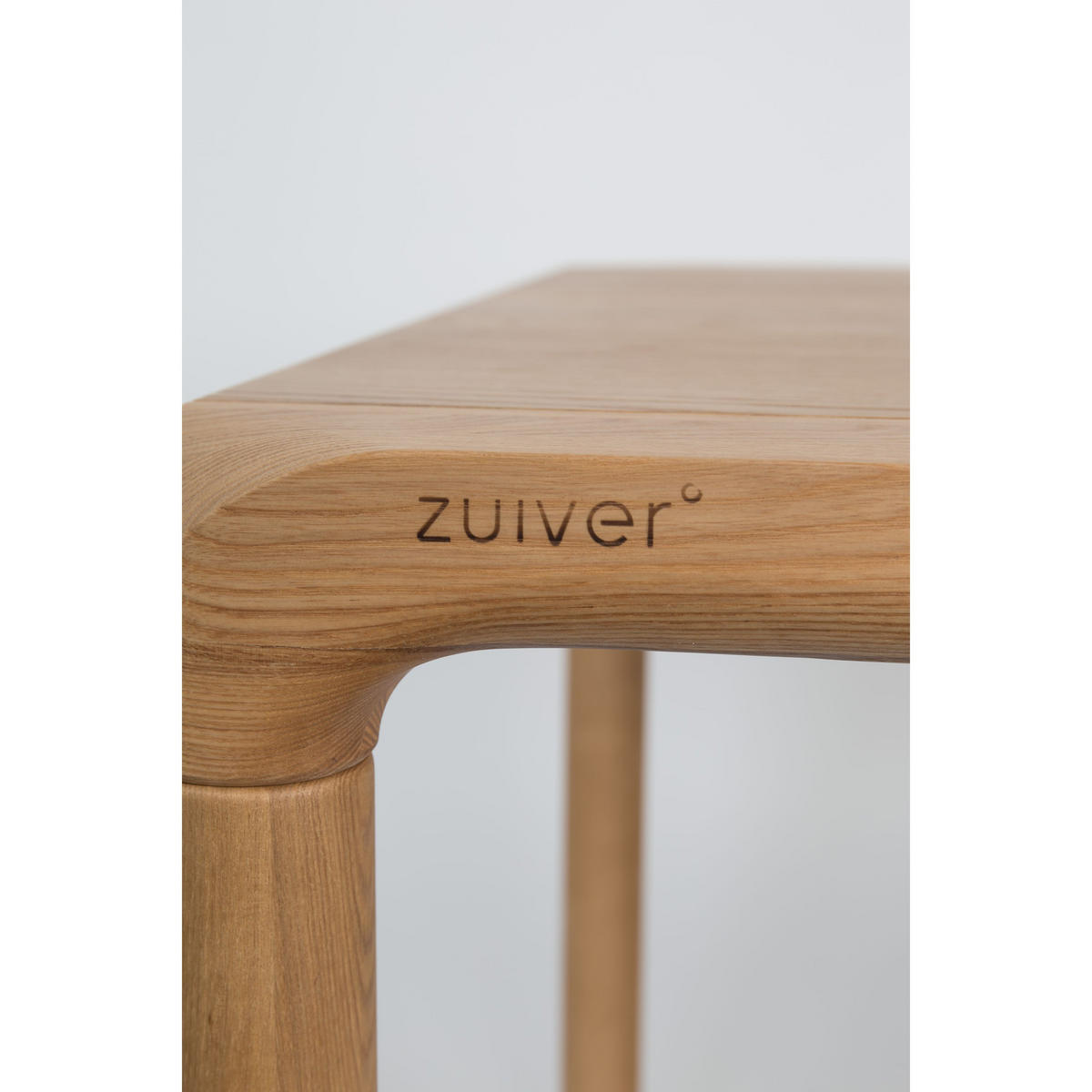 ESSTISCH Storm 220x90 cm Natural - Naturfarben, Holz (220/90/75cm) - Zuiver