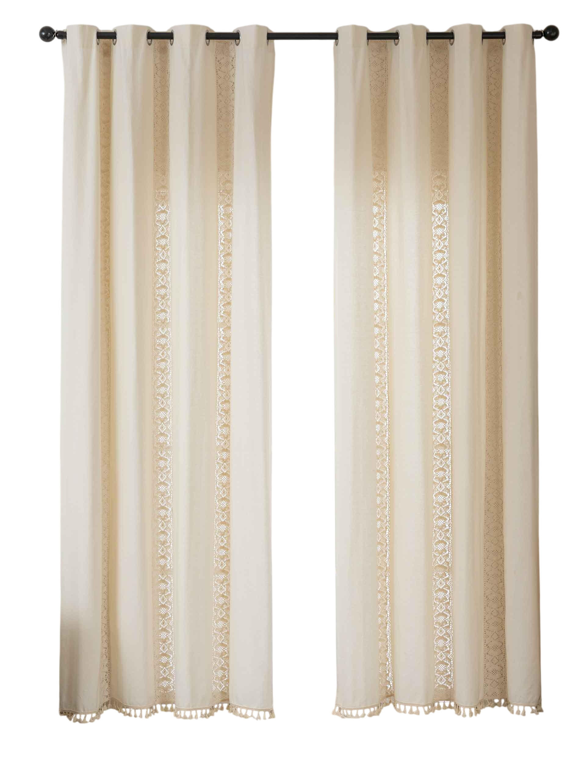 VORHANG OSAKA HxB 245x140 cm - Creme, Textil (140/245cm)