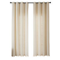 VORHANG OSAKA HxB 245x140 cm - Creme, Textil (140/245cm)