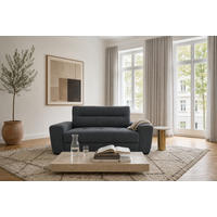 2-SITZER Carlisle Chenille Grau 183/97/93 cm - Anthrazit, Kunststoff/Textil (183/93/97cm) - foamnova