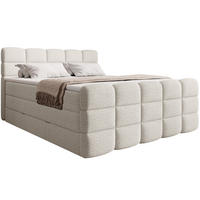 BOXSPRINGBETT Carenzo 1 creme 200/200 cm H3/H4 - Creme, Textil (200/200cm) - wonello