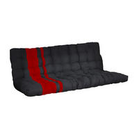 MATRATZEN für Schlafsofas - 2 Personen - stoff - schwarz, rot Modulo - Rot/Schwarz, Textil (135/190cm) - Vente-Unique