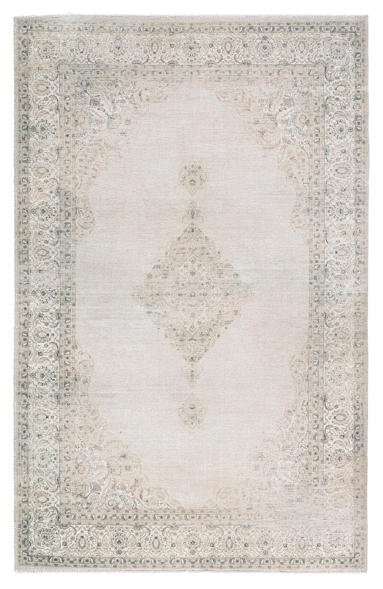 Tesso Living Vintage-Teppich Ecru 120x160 cm