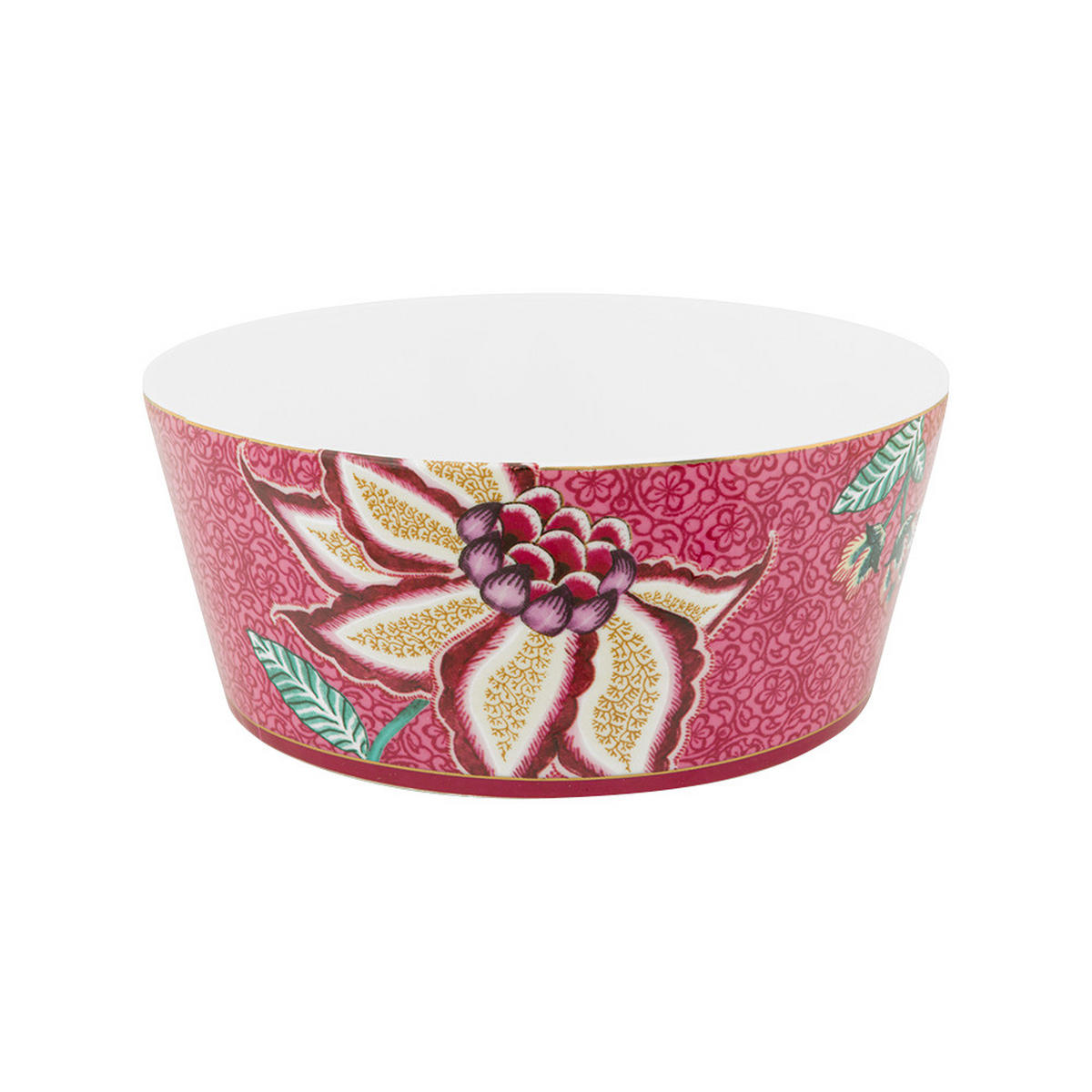 GESCHENKSET Bowls 15 cm & chopsticks oriental blumenfestival dar - Rosa, Keramik - Pip Studio