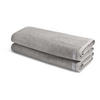 DUSCHTUCH Selection 2er-Set - Grau, Textil (50/100cm) - Ross