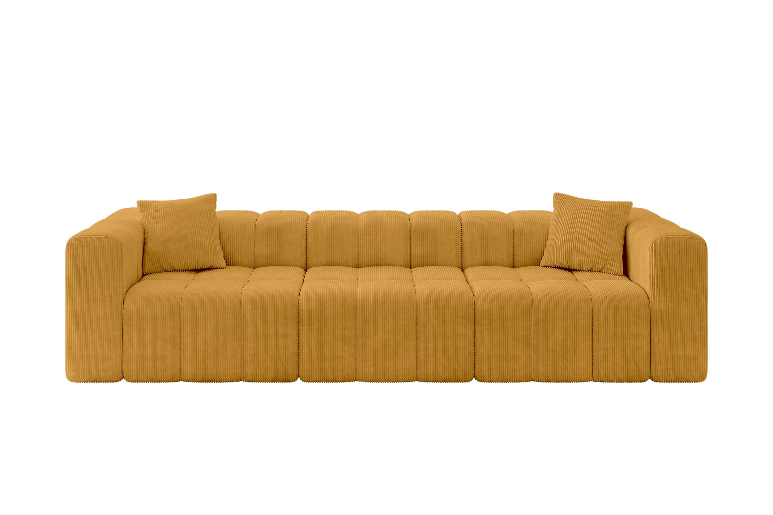 Altdecor Sofa Currygelb 315x71x90 cm