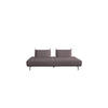 SCHLAFSOFA CANE Violett Webstoff - Violett/Lila, Textil/Metall (210/80/100cm) - KAWOLA