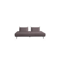 SCHLAFSOFA CANE Violett Webstoff - Violett/Lila, Textil/Metall (210/80/100cm) - KAWOLA