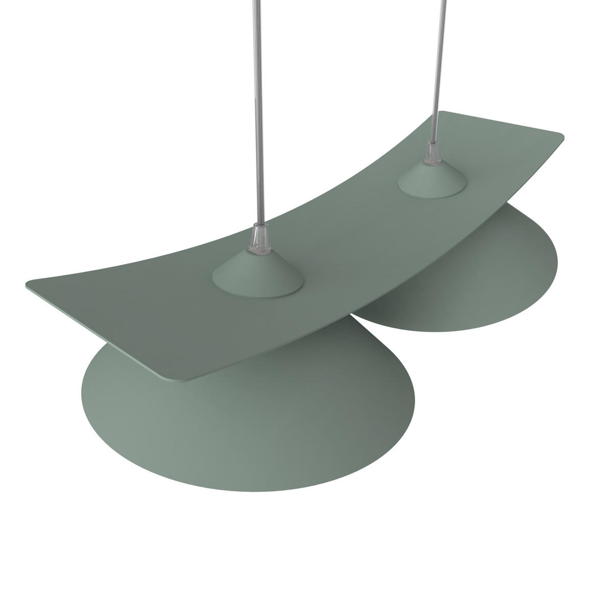 HÄNGELEUCHTE - Grün, Metall (25/50/16cm) - Lumicom