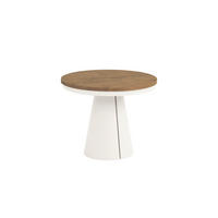 ESSTISCH CALMA Bis - Kaschmir/Beige, Holzwerkstoff/Metall (100/100/76cm) - Meblini