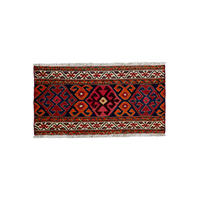 TEPPICH Sumak Shahsavan Blau 56/105 cm Schurwolle - Blau, Textil (105/56cm) - Looma