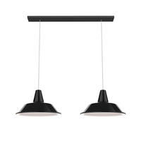 HÄNGELEUCHTE - Schwarz, Metall (35/70/120cm) - Lumicom