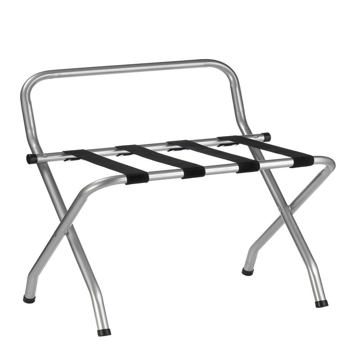 KOFFERSTÄNDER SUITE - Grau, Metall (62/70/49cm) - CARO-Möbel