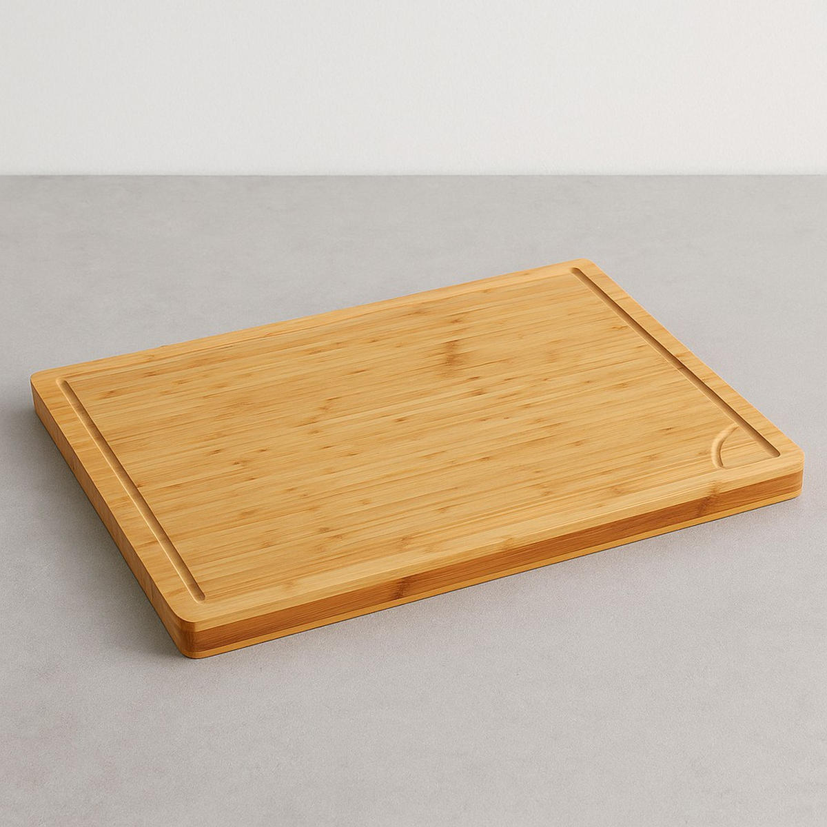 SCHNEIDEBRETT 45/36/3,3 cm - Braun, Naturmaterialen (36/45cm) - Kesper