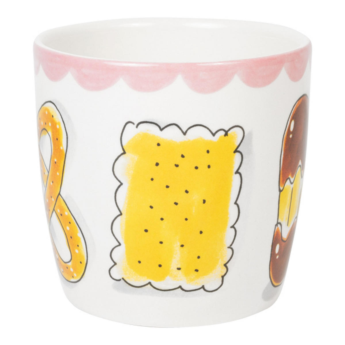 BECHER Kekse in Bunt - 500 ml - Multicolor, Keramik (0.5L) - Blond Amsterdam