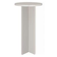 HOCHTISCH rund 60 cm Taupe CHINCHIN - Taupe, Holzwerkstoff (60/105/60cm) - RNT By Really Nice Things
