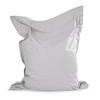 RIESEN-SITZSACK "Square" 140x180cm 380 L - Hellgrau, Textil (140/25/180cm) - Green Bean