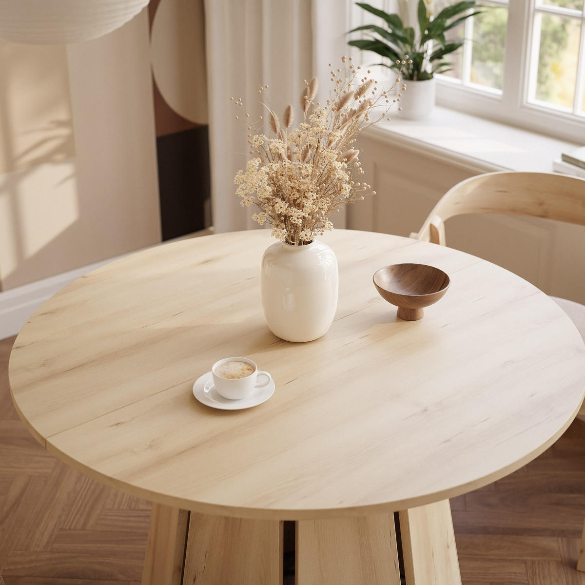 TISCH AUSZIEHBAR VERDA 100–180 cm, Farbe Buche - Buchefarben, Holzwerkstoff (100/180/76cm) - Idohome
