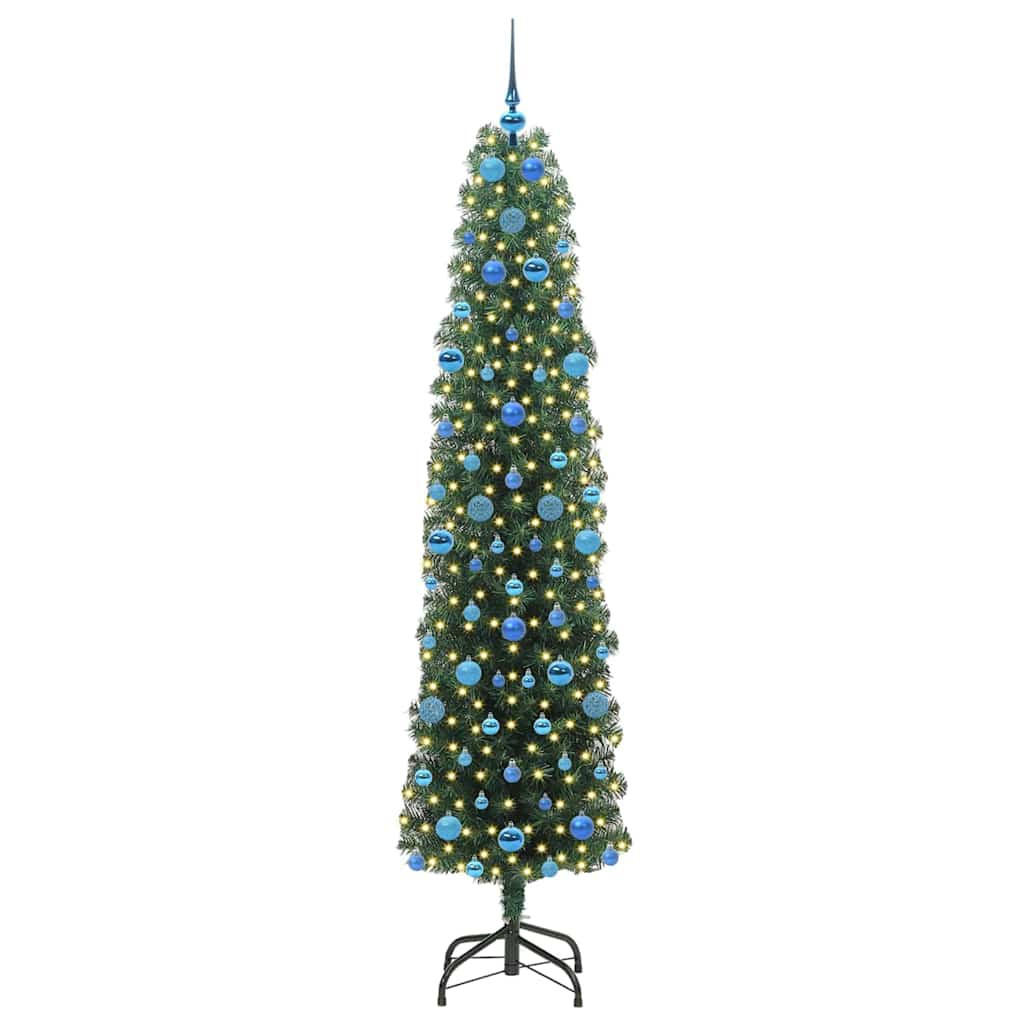 vidaXL Weihnachtsbaum Grün 210 cm