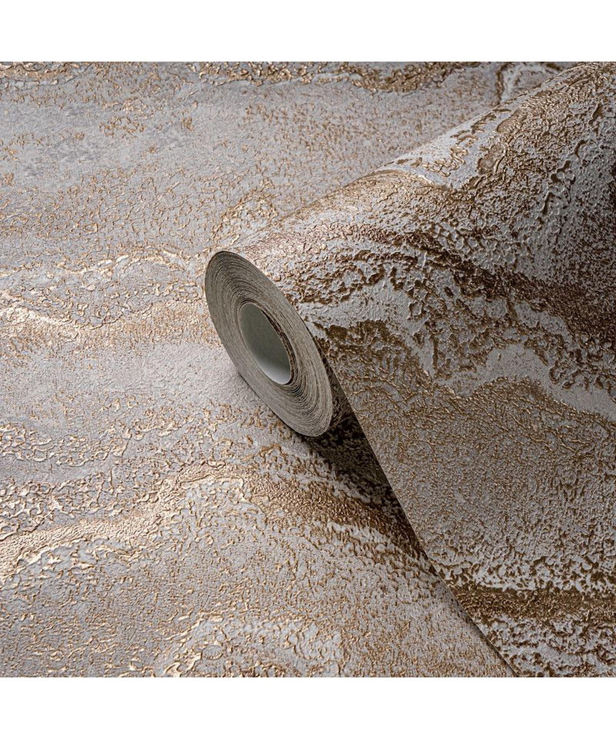VLIESTAPETE Grau 53/1005 cm - Grau, Textil (53/1cm) - KUNSTLOFT