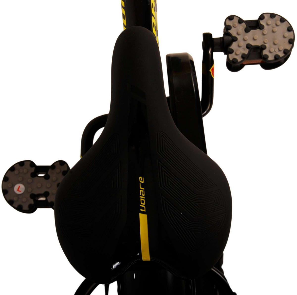 KINDERFAHRRAD Thornbike - Jungen - 12 Zoll - Rücktritt + Handbremse - Schwarz/Gelb - Gelb/Schwarz, Metall (45cm) - TPFSports