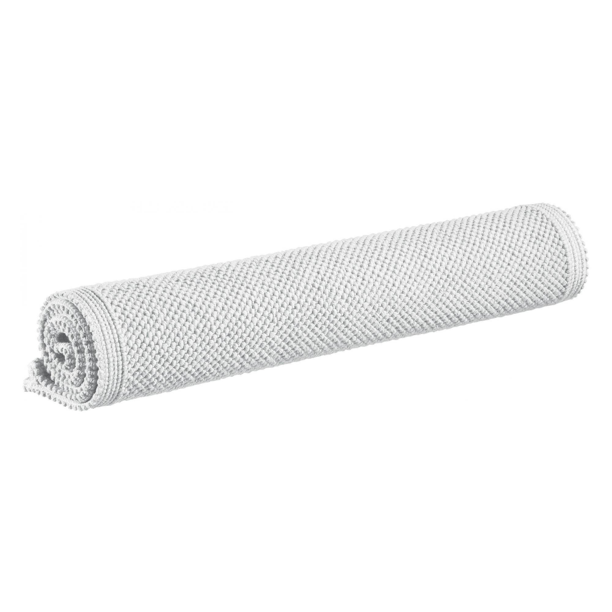 BADEMATTE Etia schneeweiß 54 x 64 cm - Weiß, Textil (54/64cm) - Vivaraise