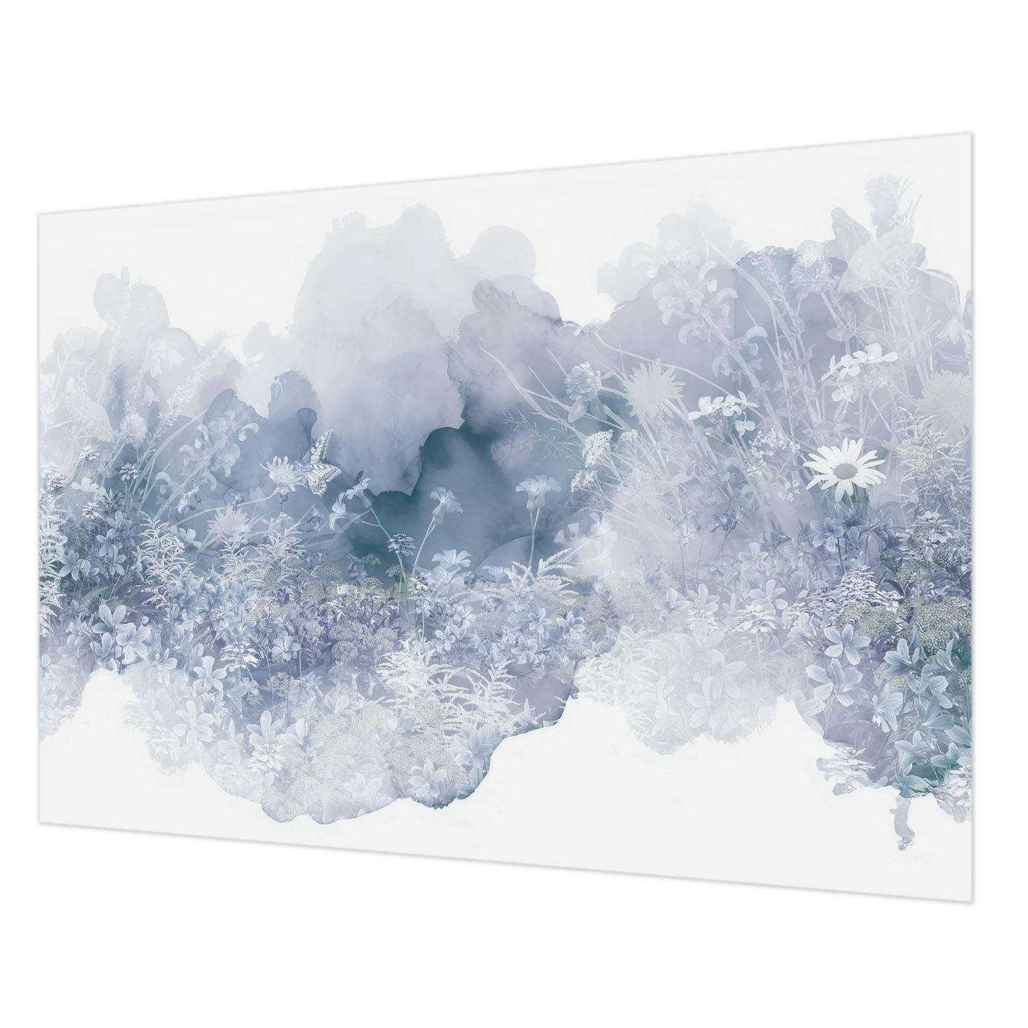 FOTOTAPETE 312x219 cm - Blumenwiese - Gelb, Textil (312/219cm) - Wallfluent