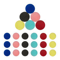 24xCLOWNSNASE - Multicolor, Textil (5/5/5cm) - Relaxdays