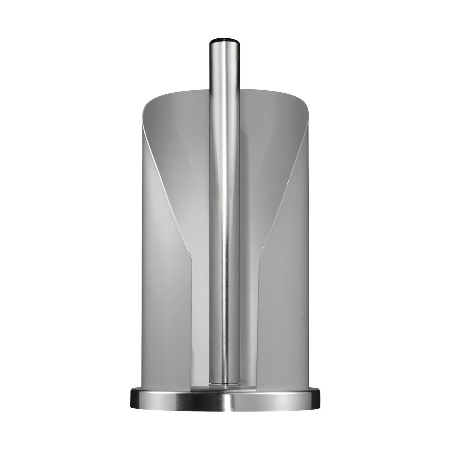 PAPIERROLLENHALTER - Cool Grey - Hellgrau, Metall (15.5/30/15.5cm) - Wesco