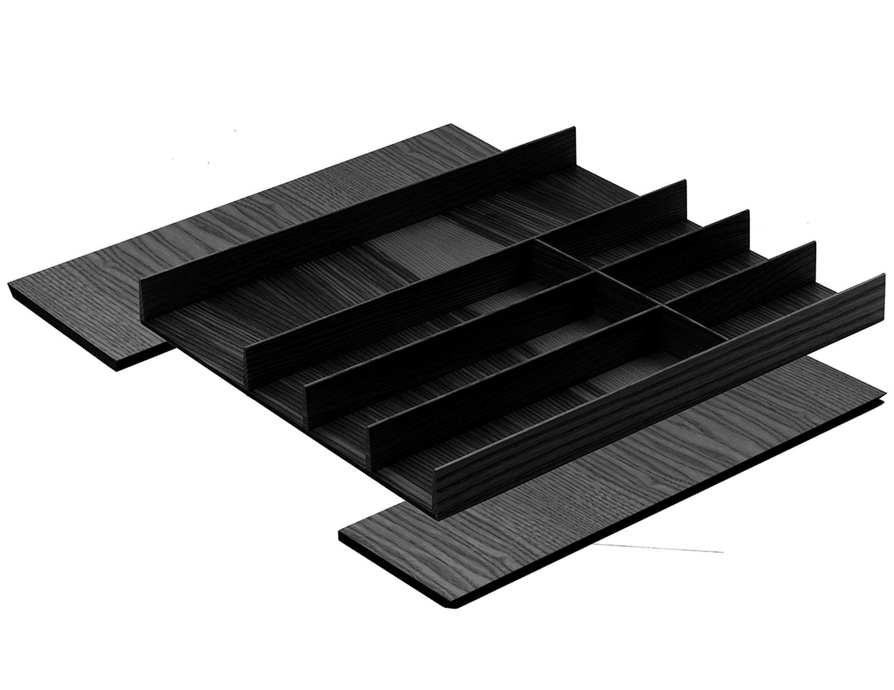 XXXLutz Besteckeinsatz Schwarz 38.5x4.3x47.2 cm