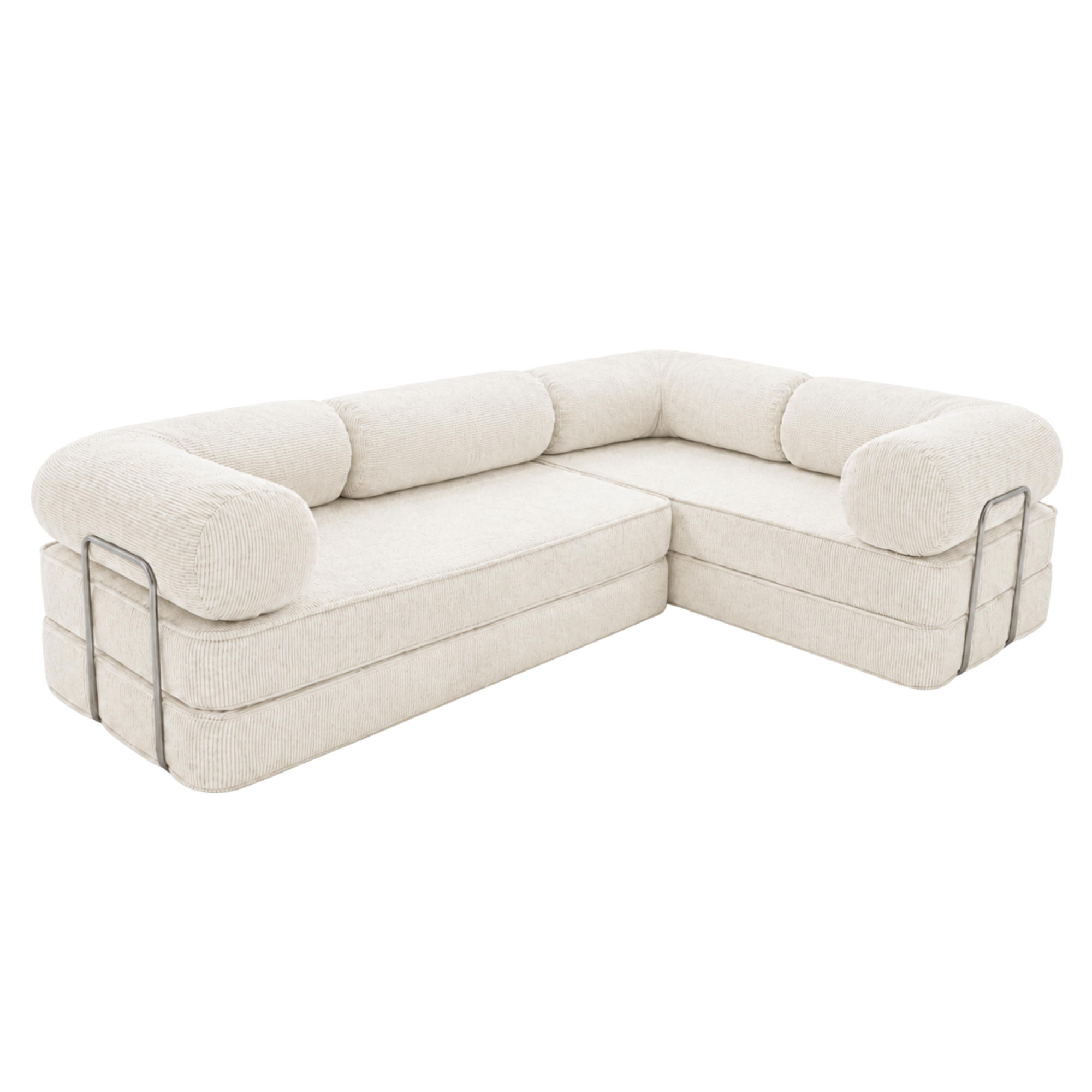 Surb Ecksofa Creme 300x200 cm