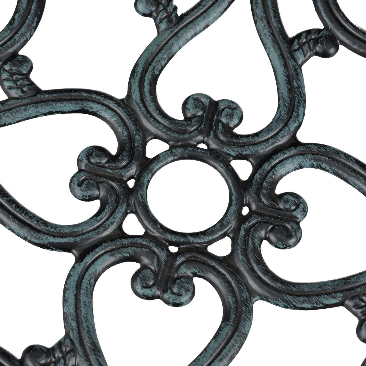 PFLANZENROLLER - Schwarz, Kunststoff/Metall (38/7.5/38cm) - Relaxdays