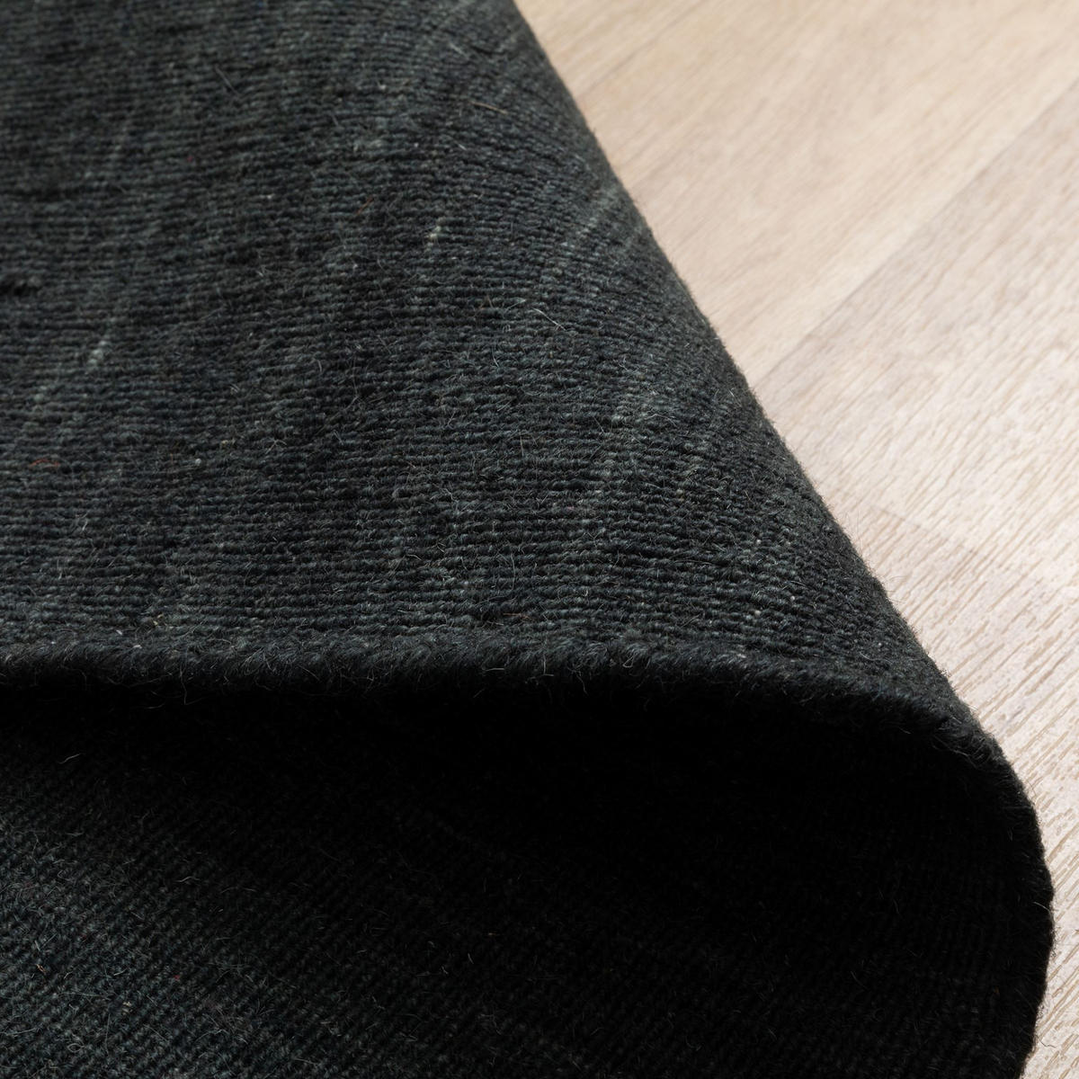 HANDWEBTEPPICH 60/120 cm Delhi - Anthrazit, Naturmaterialien (60/120cm) - Steffensmeier