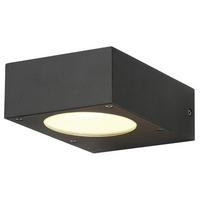 WAND- & DECKENLEUCHTE Quadrasyl - Anthrazit, Metall (15/5.5/15cm) - SLV