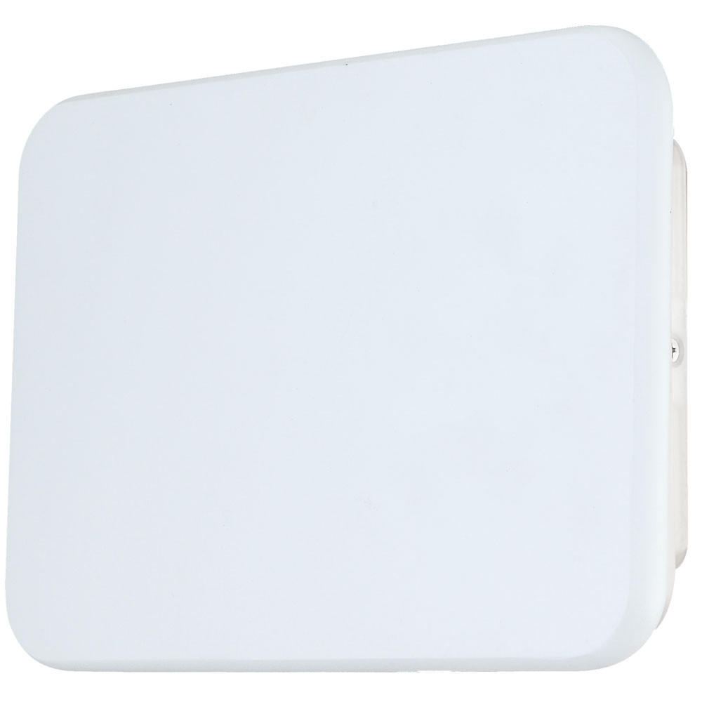 LED AUSSEN-WANDLEUCHTE KALE Weiß Aluminium - Weiß, Metall (18/5.1/25cm) - Globo Lighting