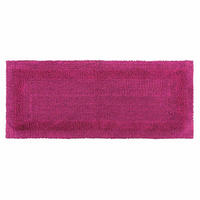BADEMATTE 40/100 cm, 100% Baumwolle, wendbar - Magenta, Textil (40/100cm) - Homescapes