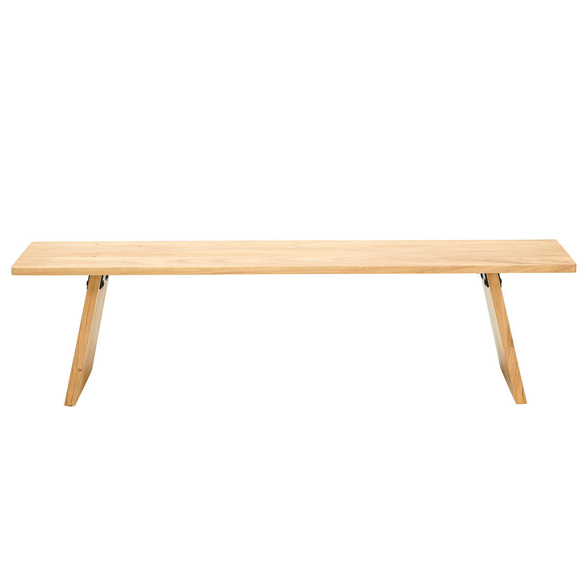 SITZBANK - Akazie massiv - Akaziefarben, Holz (175/45/40cm) - home24
