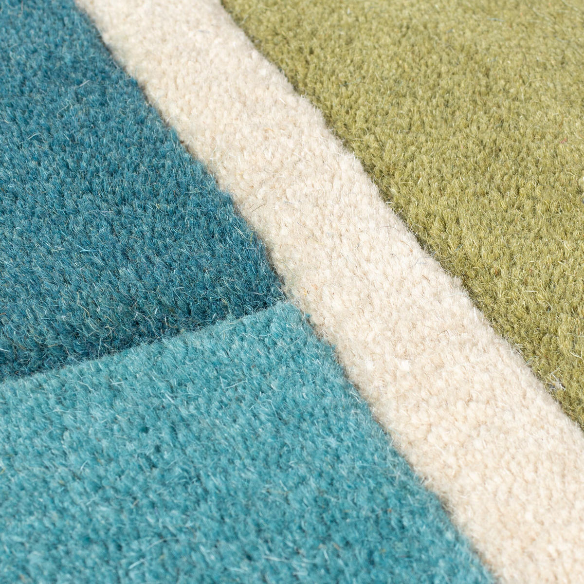 WOLLTEPPICH Streifendesign DERWENT GEMMA, Multi 120x170 cm - Multicolor, Textil (120/170cm) - KADIMA DESIGN