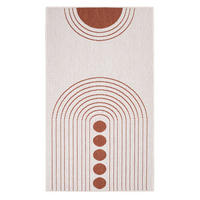 OUTDOOR-TEPPICH DuoRug 5739 Rot 80x150 cm - Rot, Textil (80/150cm) - carpet city