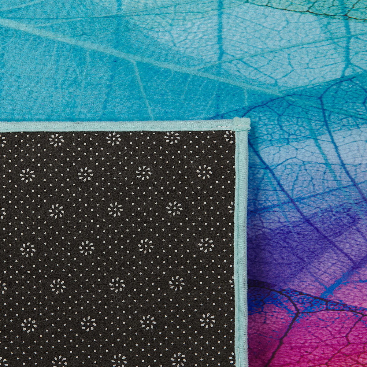 KURZFLOR-TEPPICH Antakya 200/140 cm - Multicolor, Kunststoff (140/200cm) - Beliani