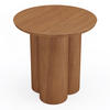 COUCHTISCH Sperrholz Nussbaum 45cm - Braun, Holz (45/45/45cm) - Sia Home
