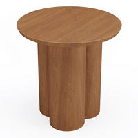 COUCHTISCH Sperrholz Nussbaum 45cm - Braun, Holz (45/45/45cm) - Sia Home